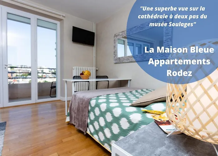 Διαμέρισμα Cocon, Vue Rodez, Terrasse, Box, Musee Soulages *