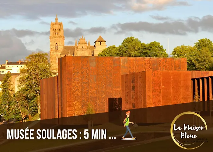 Cocon, Vue Rodez, Terrasse, Box, Musee Soulages *