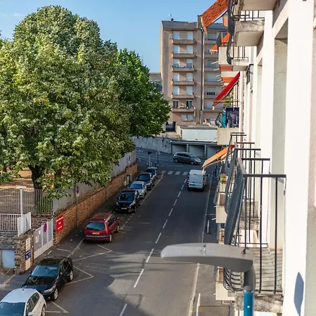 公寓 Cocon, Vue Rodez, Terrasse, Box, Musee Soulages 罗德兹