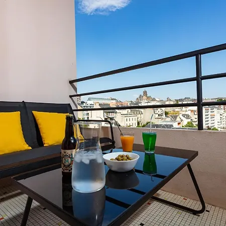 Cocon, Vue Rodez, Terrasse, Box, Musee Soulages 公寓