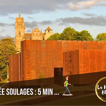 Cocon, Vue Rodez, Terrasse, Box, Musée Soulages *