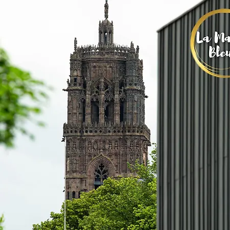 公寓 Cocon, Vue Rodez, Terrasse, Box, Musee Soulages 罗德兹