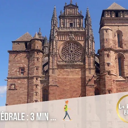 Cocon, Vue Rodez, Terrasse, Box, Musee Soulages * Rodez