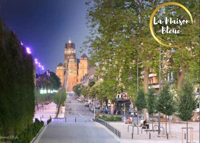 アパート Cocon, Vue Rodez, Terrasse, Box, Musee Soulages ロデーズ