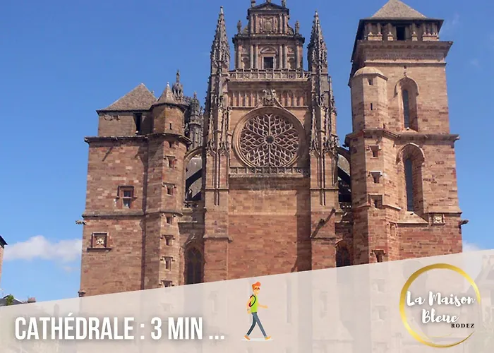 Cocon, Vue Rodez, Terrasse, Box, Musee Soulages * Rodez